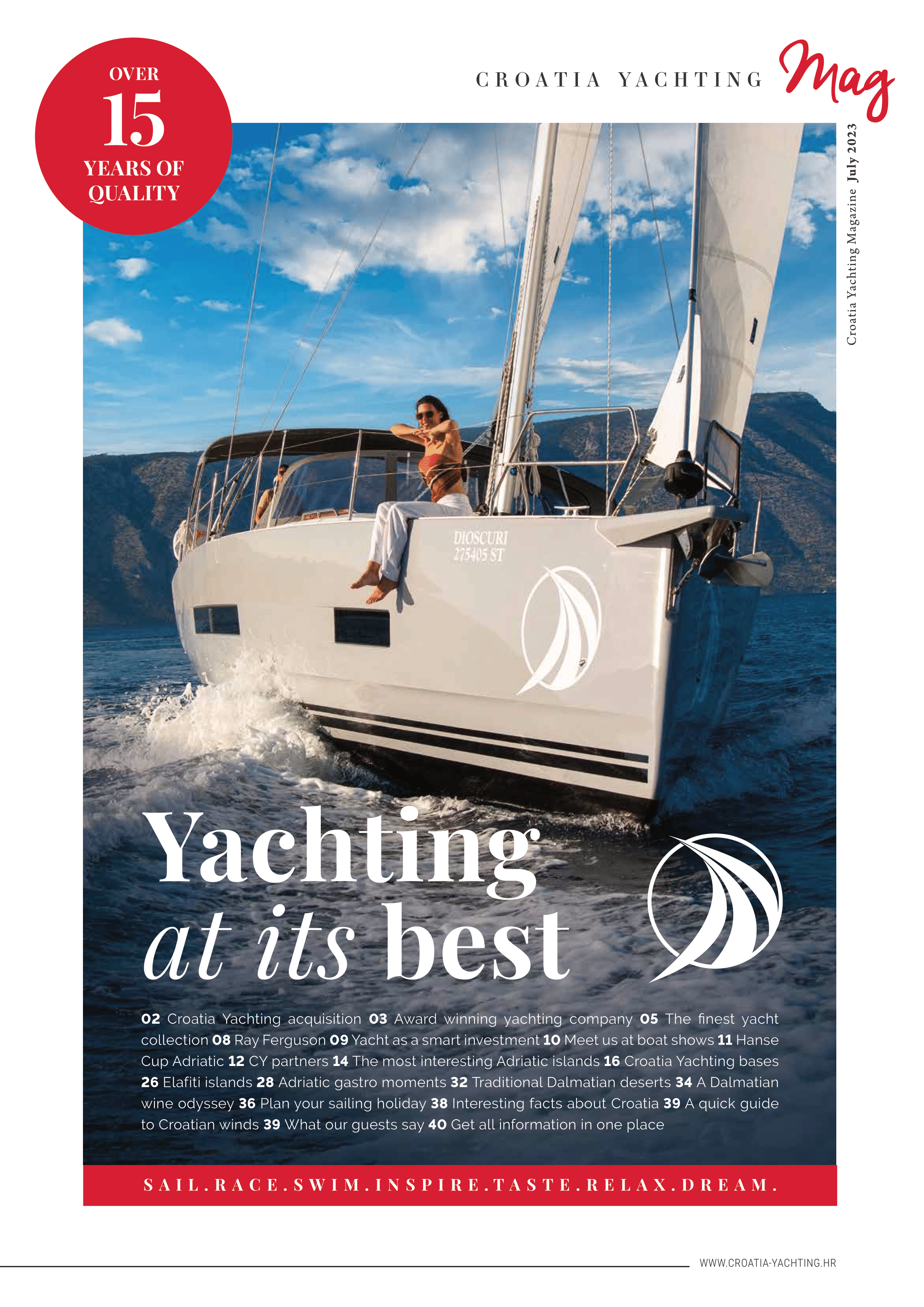 Croatia Yachting Magazine July 2023
